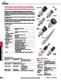Gems Sensors Catalog, 31US-32US Thumbnail image