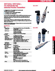 Gems Sensors Catalog, 22CS/26CS Thumbnail image