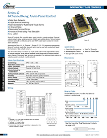 Gems Sensors Catalog, 47 Control Thumbnail image