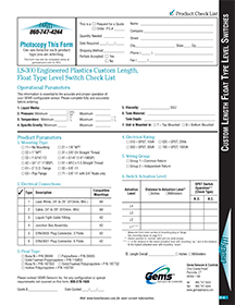 LS-300 Order Form Thumbnail image