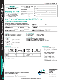 XM/XT-860 Order Form Thumbnail image