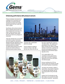 Enhancing Performance with Pressure Sensors Thumbnail image