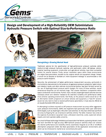 Design & Development of High Reliability OEM Subminiature Switch Thumbnail image