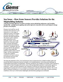 How Gems Sensors Provides Solutions for the Shipbuilding Industry Thumbnail image