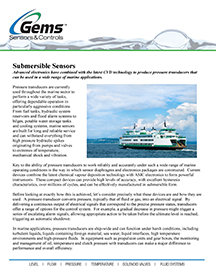 Submersible Sensors Thumbnail image