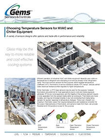 Choosing Temperature Sensors for HVAC and Chiller Equipment Thumbnail image