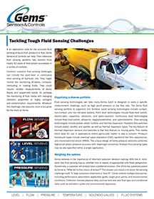 Tackling Tough Fluid Sensing Challenges Thumbnail image